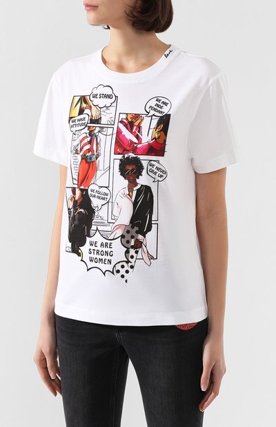 Хлопковая футболка ESCADA SPORT, арт. 5032166, фото 3