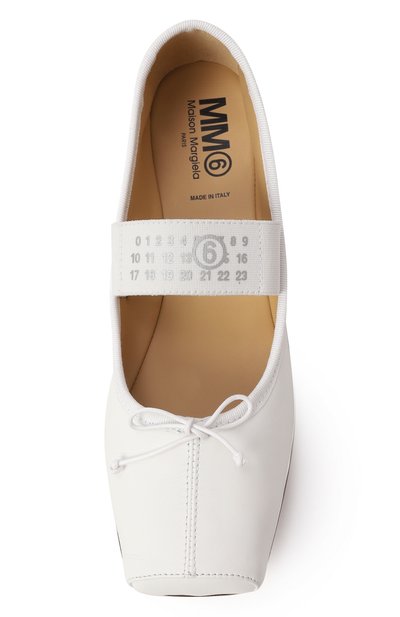 Кожаные балетки MM6, арт. 79713 VAR2/36-41, фото 4