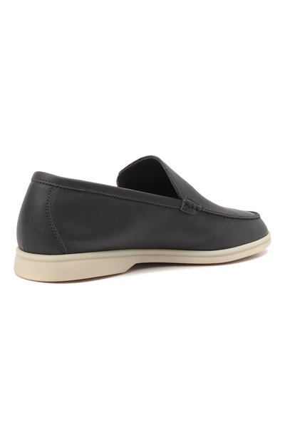 Кожаные лоферы summer walk LORO PIANA, арт. FAI1528, фото 4