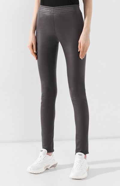 Кожаные легинсы DROME, арт. DPD1717C/D074C, фото 3