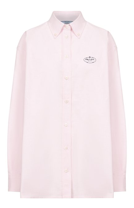 Женская хлопковая рубашка PRADA, арт. P497GR/14JW