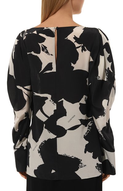 Шелковая блузка NINA RICCI, арт. 24ACT0006/SE1399, фото 4