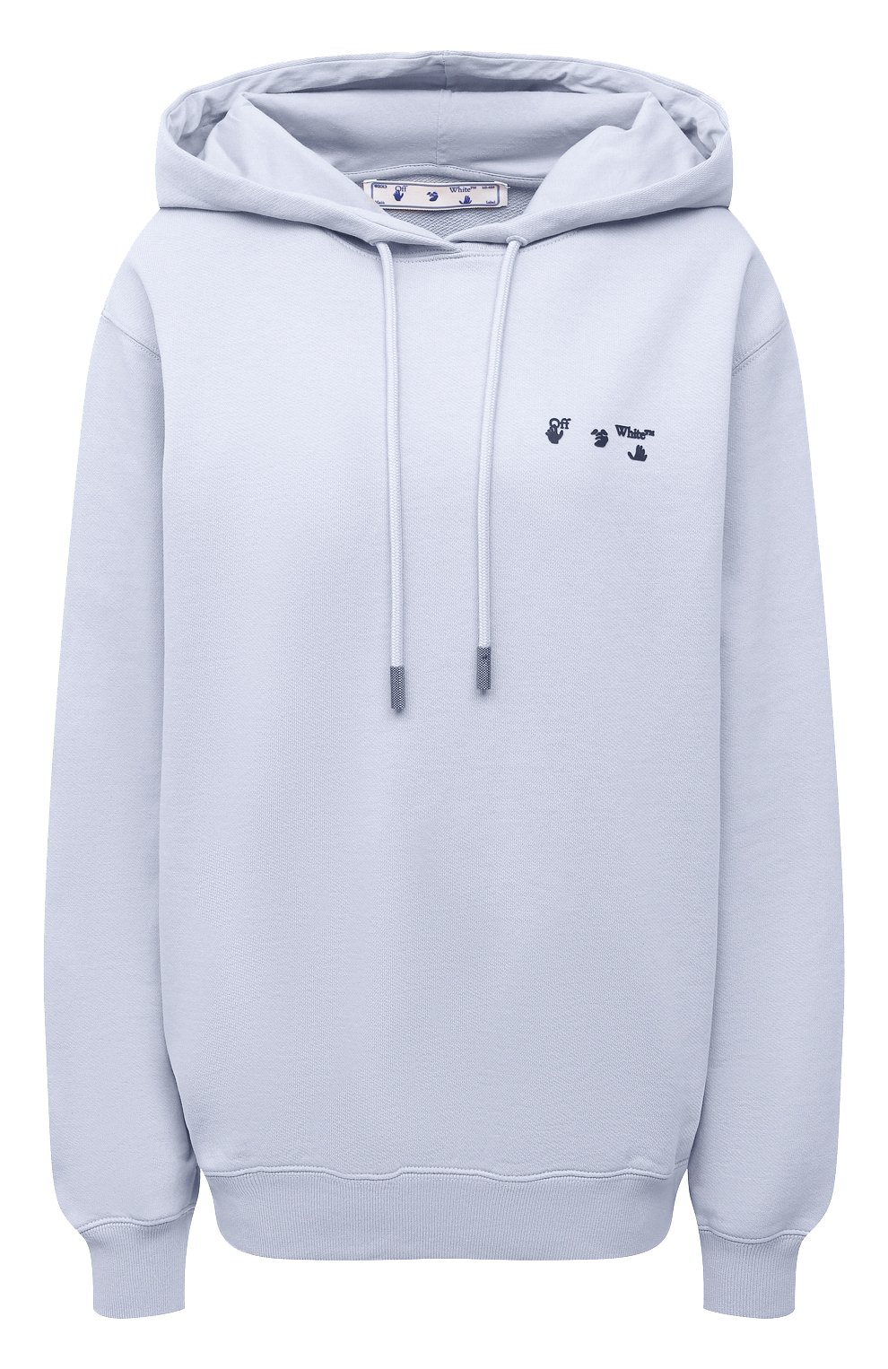 Хлопковое худи OFF-WHITE, арт. 0WBB035S21JER004, фото 1