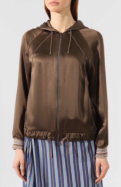 Бомбер с капюшоном BRUNELLO CUCINELLI, арт. M0H98DV506, фото 3