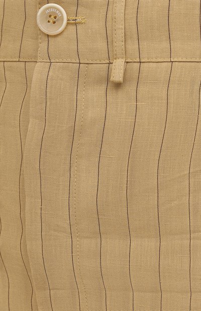 Льняная юбка JACQUEMUS светло-бежевого цвета по цене 52400 руб., арт. 211SK04/112851, фото 5 Льняная юбка JACQUEMUS, арт. 211SK04/112851, фото 5