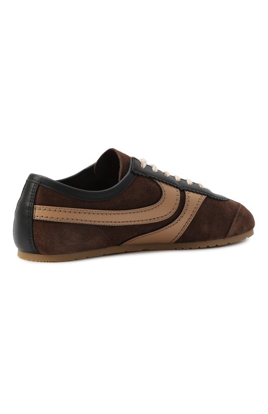 Замшевые кеды Dries Van Noten WS251/1159/126 Коричневый  WS251/1159/126 Фото 5