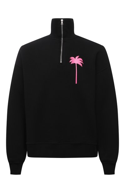 Хлопковый свитшот PALM ANGELS, арт. PMBA044S21FLE0011032, фото 1