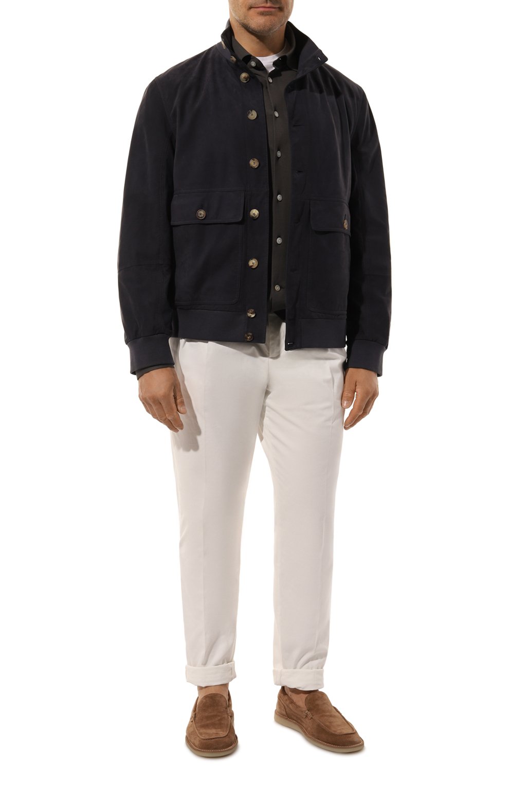 Хлопковая сорочка KITON, арт. UMCNERH08837, фото 2