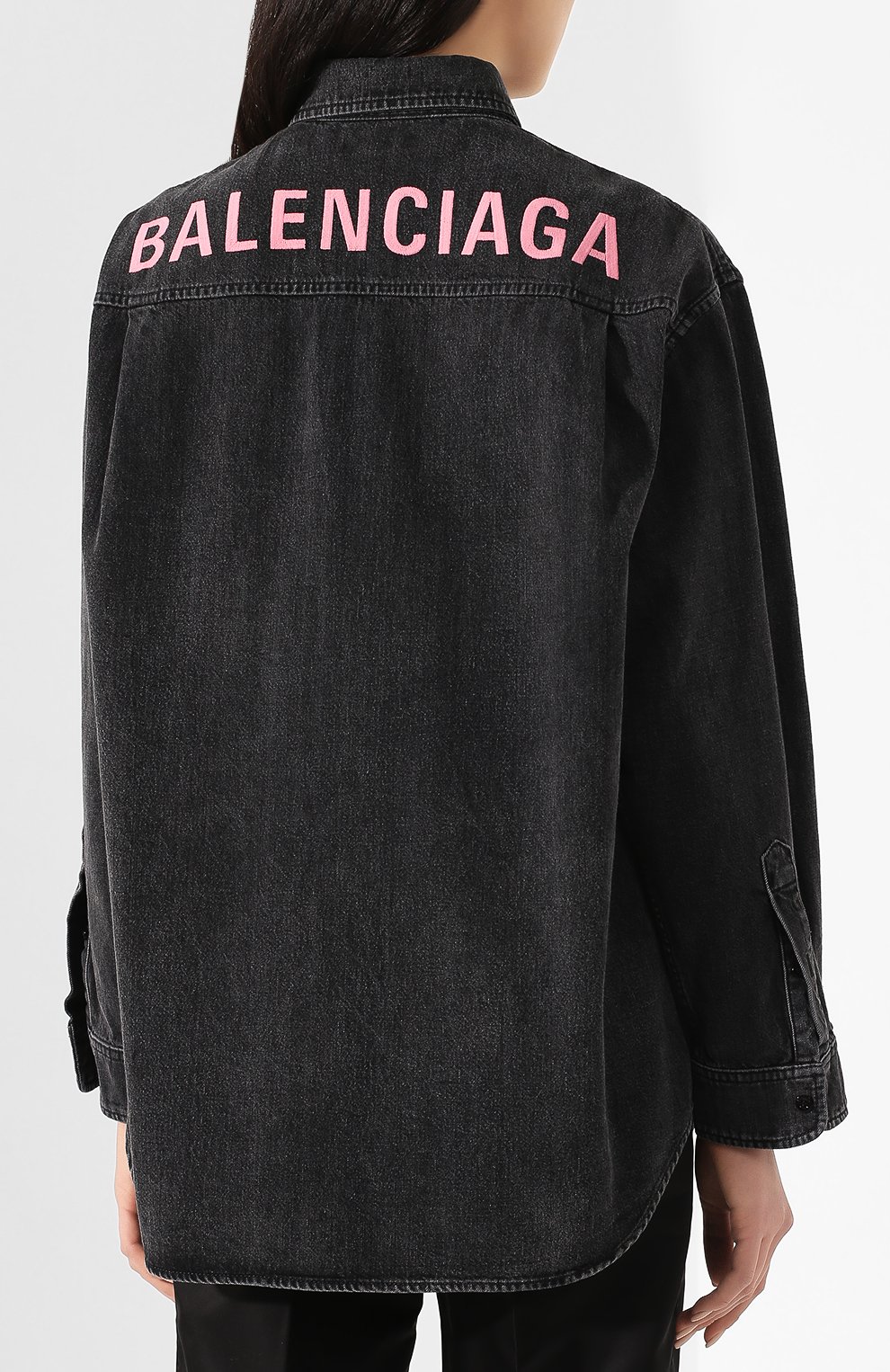 Джинсовая рубашка BALENCIAGA, арт. 583239/TBP19, фото 4