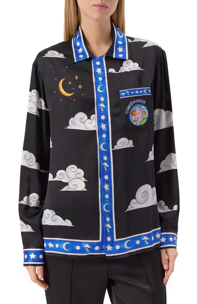 Атласная блузка CASABLANCA, арт. U-WS25-SH-006-02, фото 3