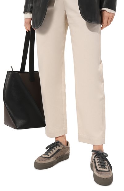 Комбинированные кеды BRUNELLO CUCINELLI, арт. MZ29G2302P, фото 3