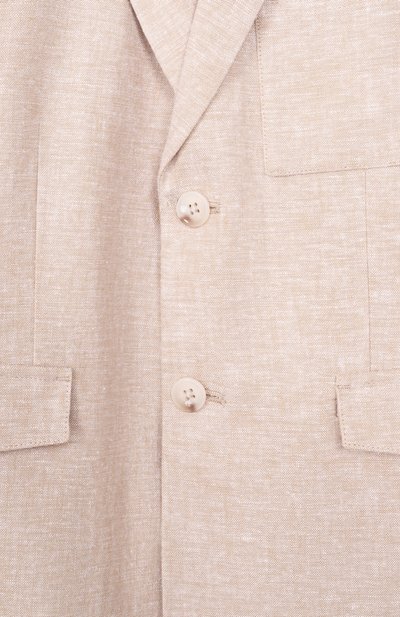 Пиджак изо льна и вискозы BOSS, арт. J52992, фото 3
