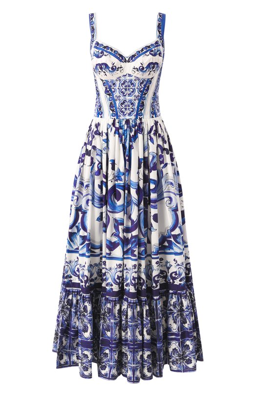 Хлопковое платье Dolce & Gabbana