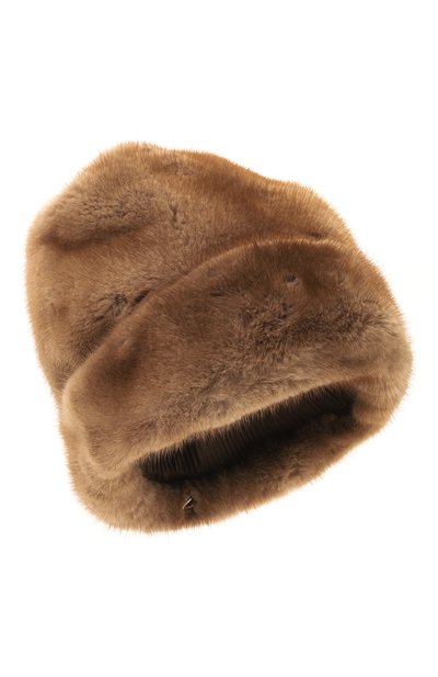 Женская меховая шапка лилас из норки FURLAND, арт. 0234400110083600000