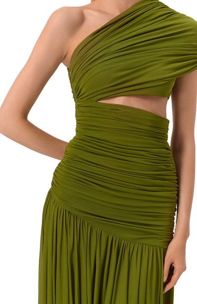 Платье из вискозы и шелка GIAMBATTISTA VALLI, арт. 25SSPVCL5122-21JER, фото 5