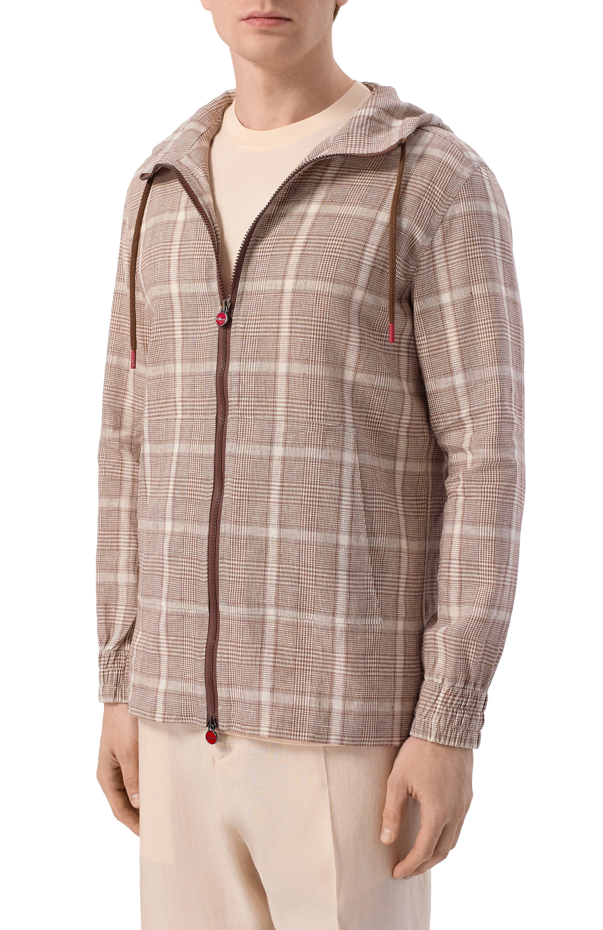 Льняная толстовка KITON, арт. UMC010H096380, фото 3