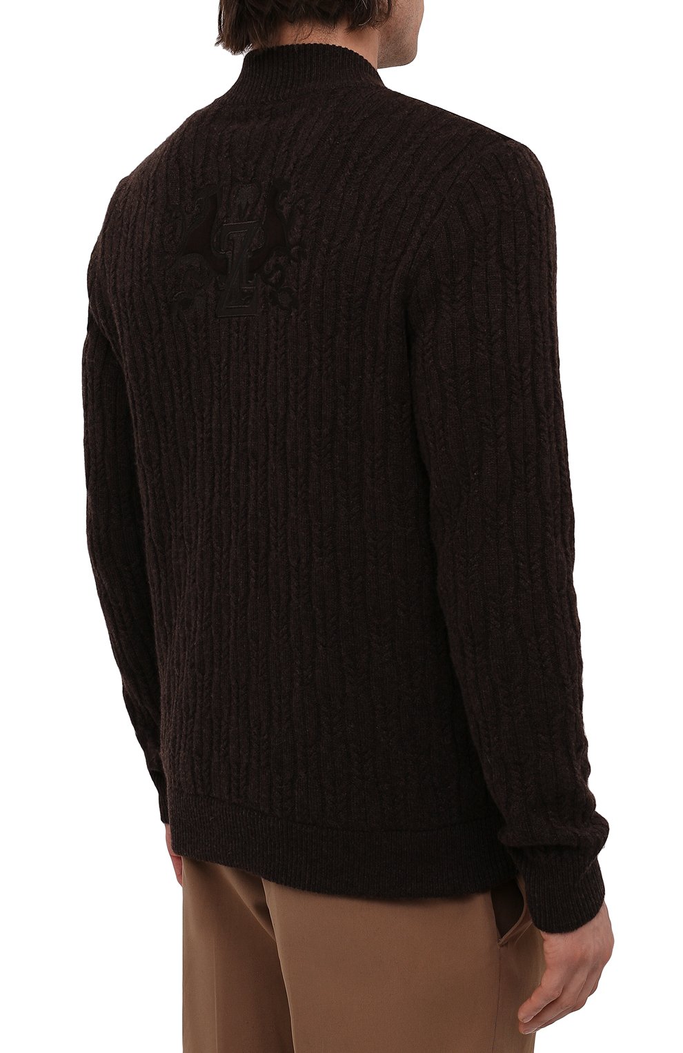 Кашемировый кардиган ZILLI, арт. MBW-NC215-NEL01/ML01, фото 4