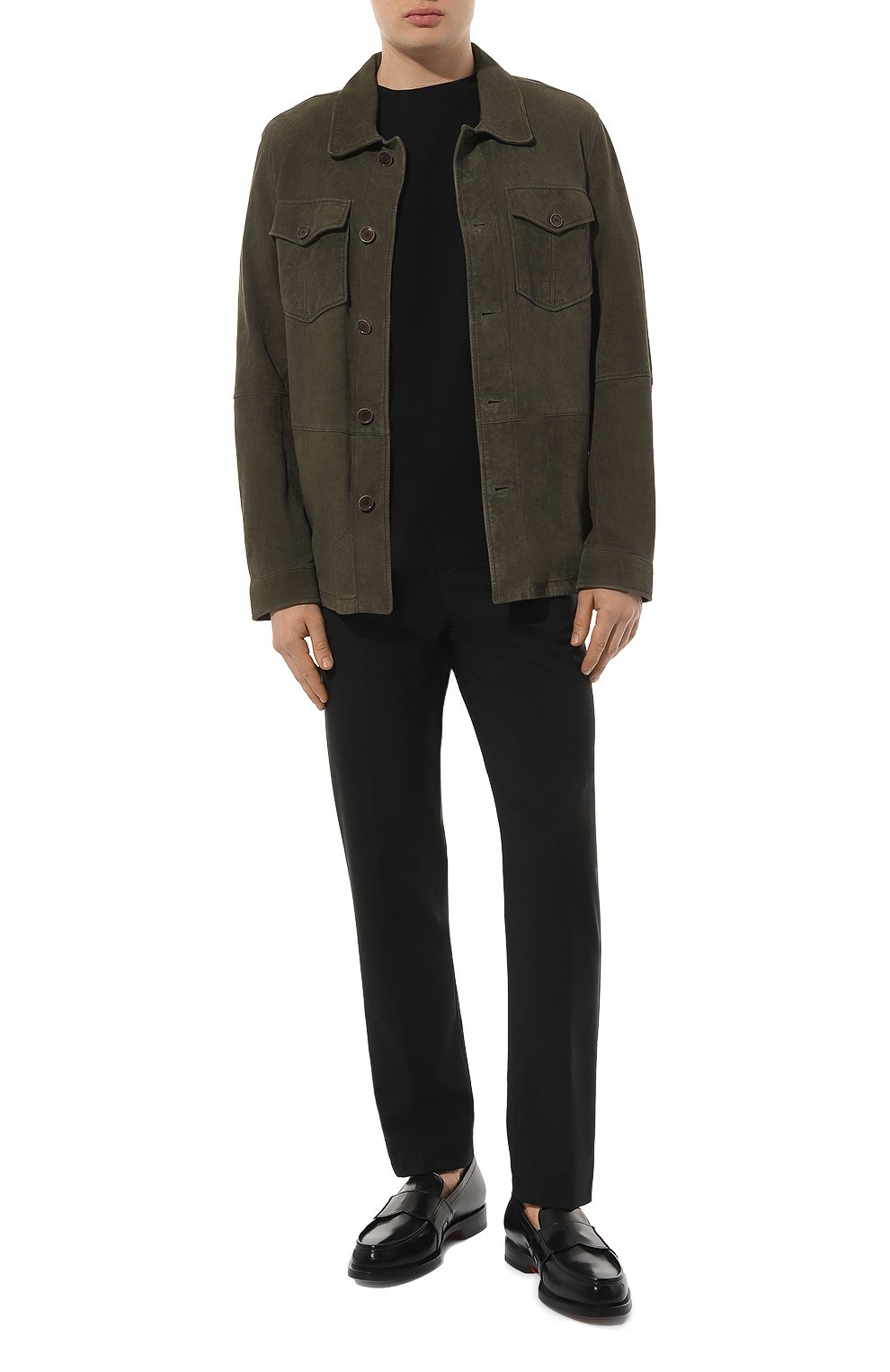 Шерстяные брюки KITON, арт. UFPPEK03711, фото 2