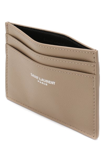 Кожаный футляр для кредитных карт SAINT LAURENT, арт. 375946/BTY0N, фото 3