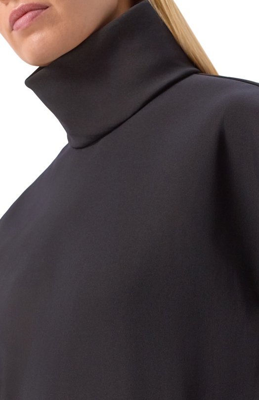 Шелковое платье Saint Laurent 849606/Y6I85 Чёрный  849606/Y6I85 Фото 4