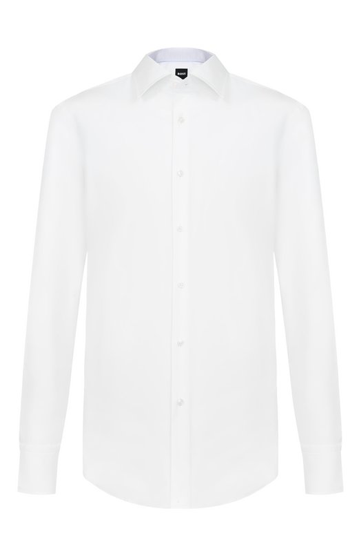 Хлопковая сорочка BOSS 50555668 Белый 50555668