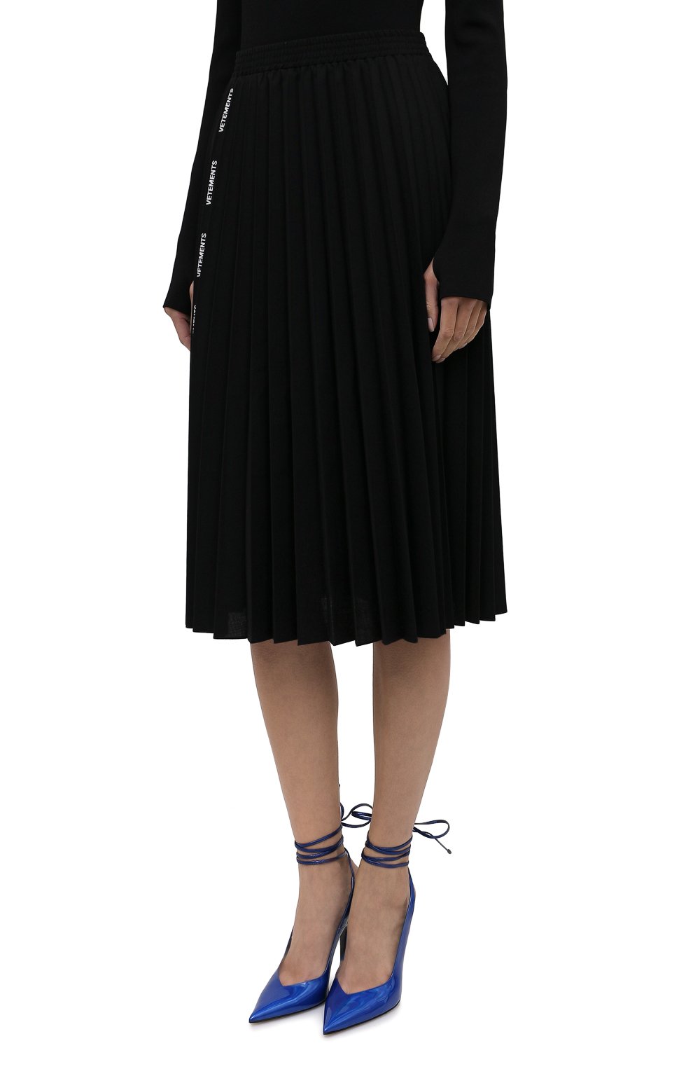 Плиссированная юбка VETEMENTS, арт. WA52SK200B 1314/BLACK, фото 3