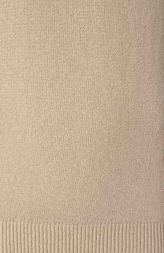 Джемпер из хлопка и кашемира Corneliani 25M598-2525176 Бежевый  25M598-2525176 Фото 6