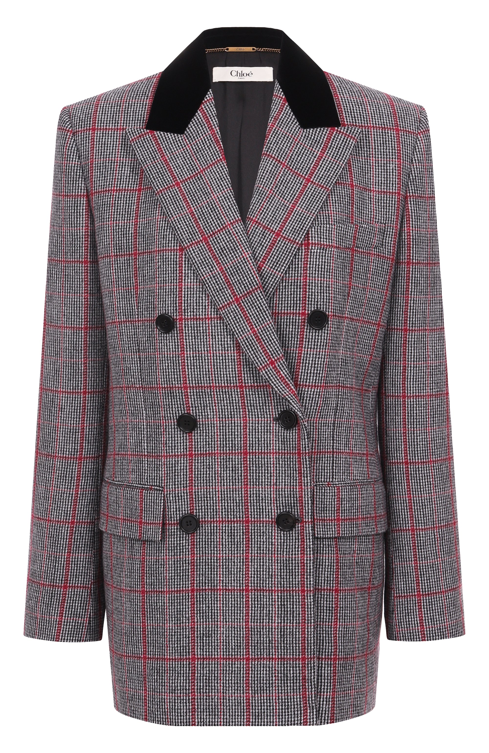 Шерстяной жакет CHLOÉ, арт. CH25AVE64097, фото 1