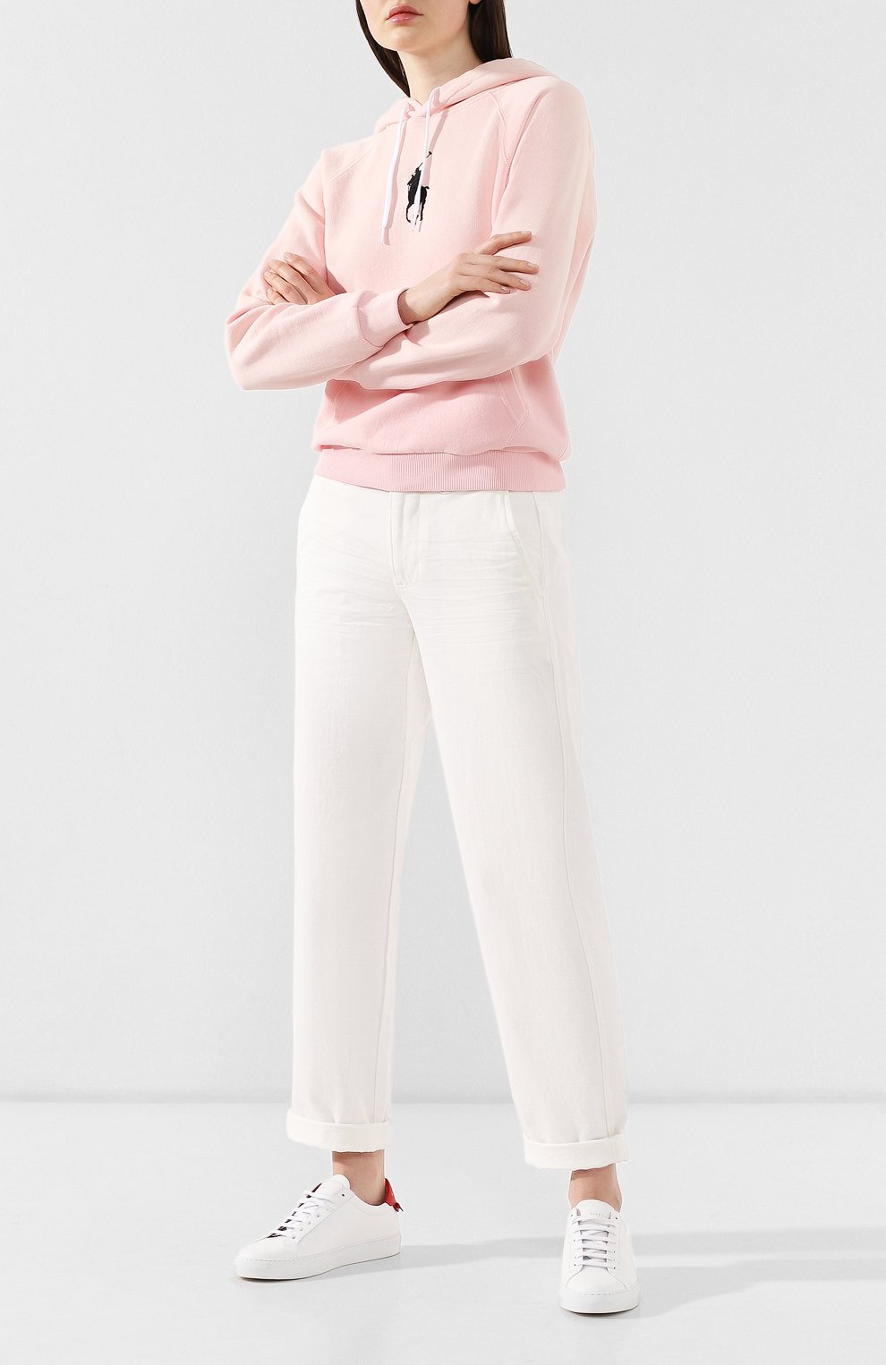 Хлопковые брюки POLO RALPH LAUREN, арт. 211748236, фото 2