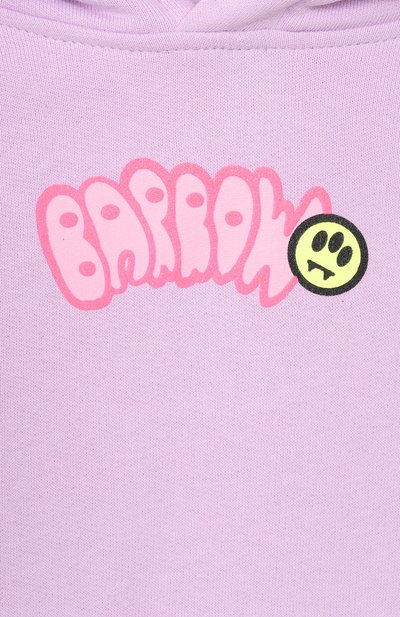 Хлопковое худи BARROW, арт. S6BKJGHS004, фото 3