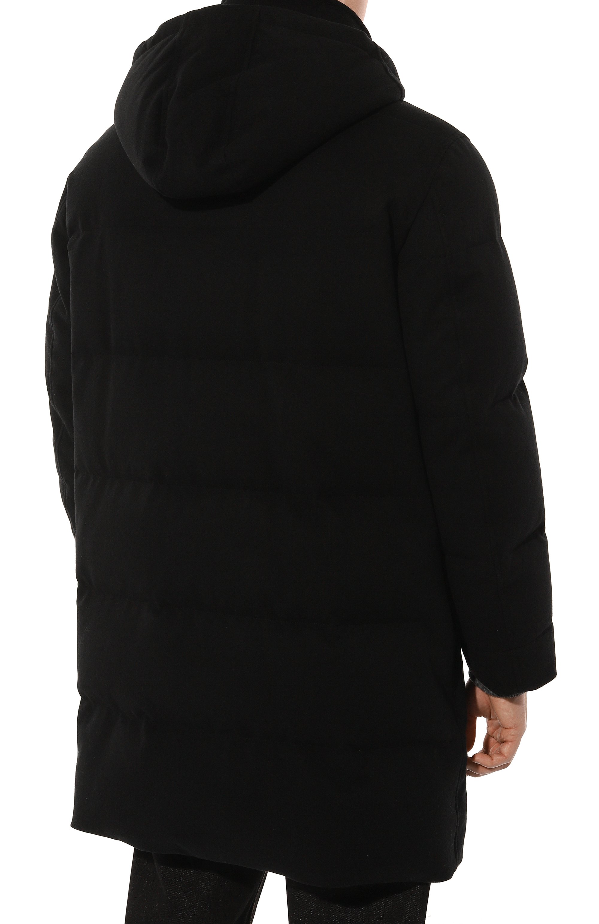 Шерстяной пуховик BRUNELLO CUCINELLI, арт. MM4631827, фото 4