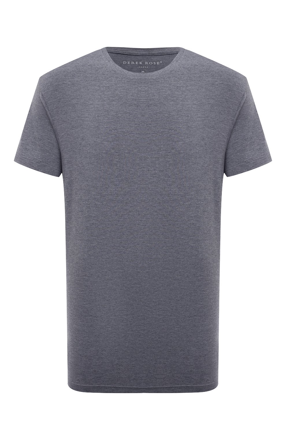 Футболка DEREK ROSE серого цвета по цене 17450 руб., арт. 3048-L0ND011, фото 1 Футболка DEREK ROSE, арт. 3048-L0ND011, фото 1