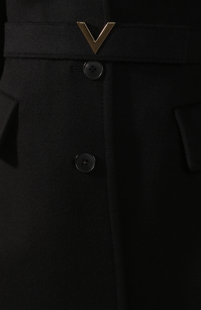 Пальто из смеси шерсти и кашемира VALENTINO, арт. SB3CA3R515E, фото 5