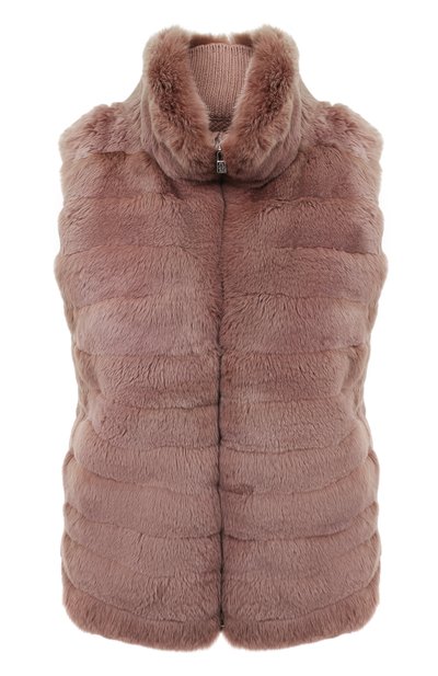Жилет из кашемира и меха шиншиллы LORO PIANA, арт. FAF3985, фото 1