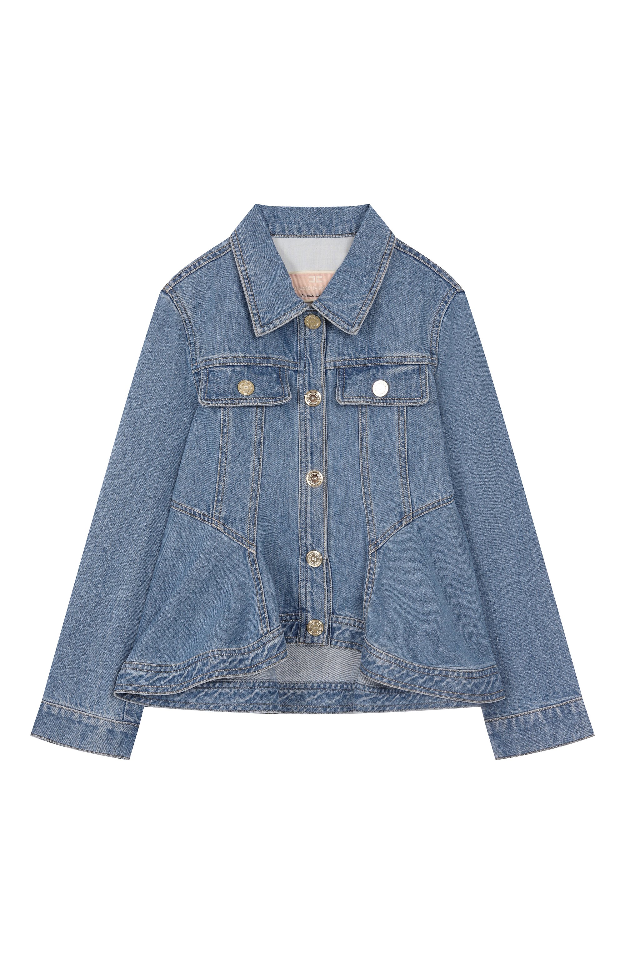 Джинсовая куртка ELISABETTA FRANCHI LA MIA BAMBINA, арт. EFGB1230/DF011/10A-12A+, фото 1