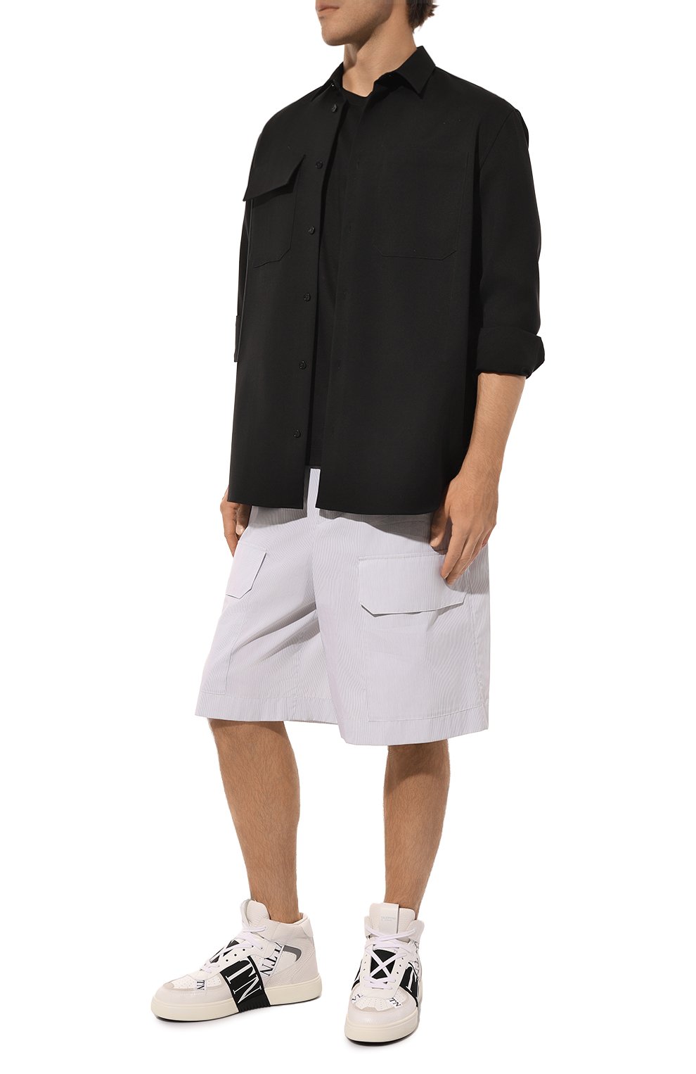 Хлопковые шорты JIL SANDER, арт. J61KA0026/J45264, фото 2