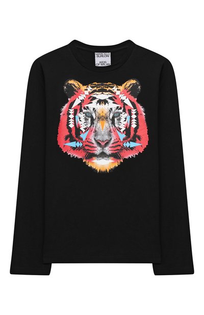 Хлопковый лонгслив MARCELO BURLON KIDS OF MILAN, арт. CBAB004F21JER008, фото 1
