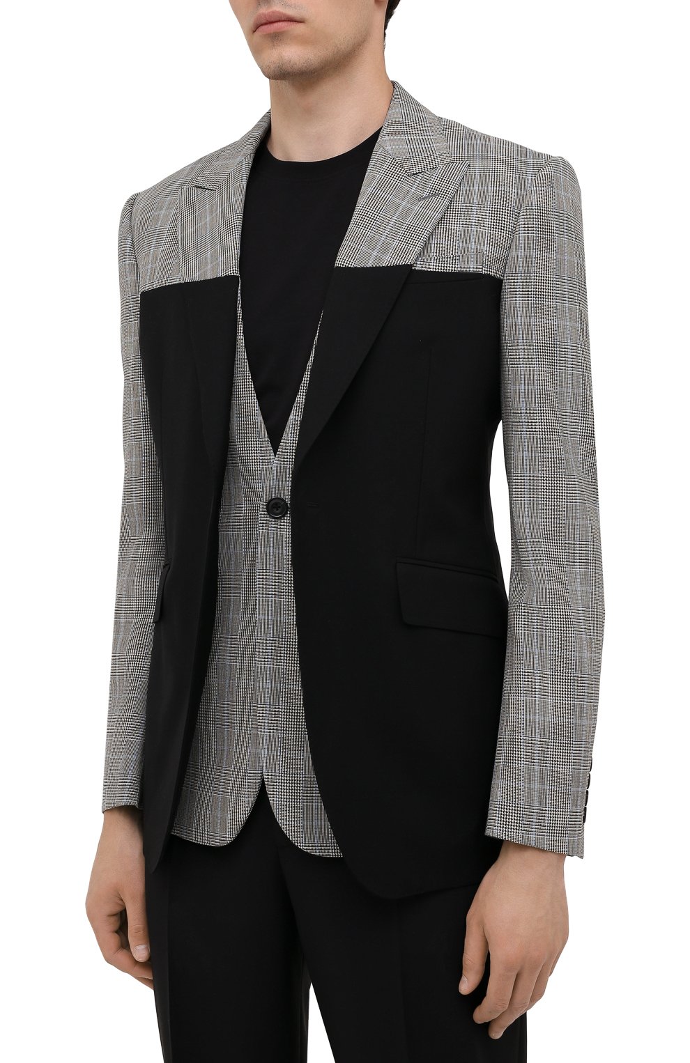 Шерстяной пиджак ALEXANDER MCQUEEN, арт. 659161/QRU13, фото 3