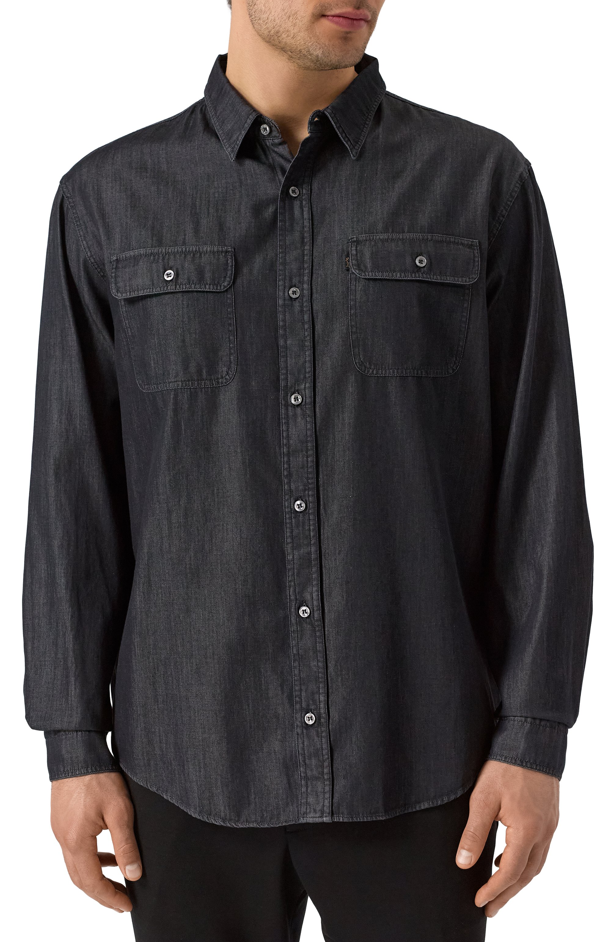 Джинсовая рубашка PAUL&SHARK, арт. 25413236, фото 3