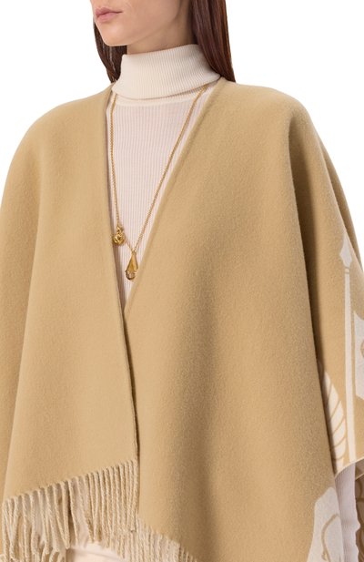Пончо из шерсти и кашемира BURBERRY, арт. 8110229, фото 5