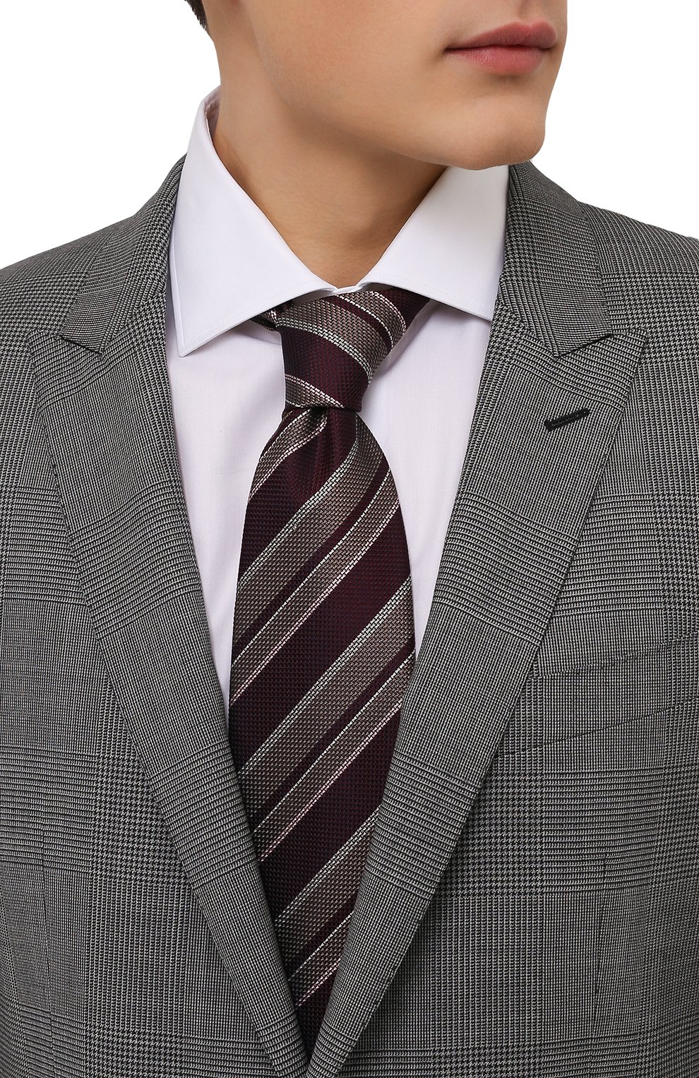 Шелковый галстук BRIONI, арт. 062I00/P8412, фото 2