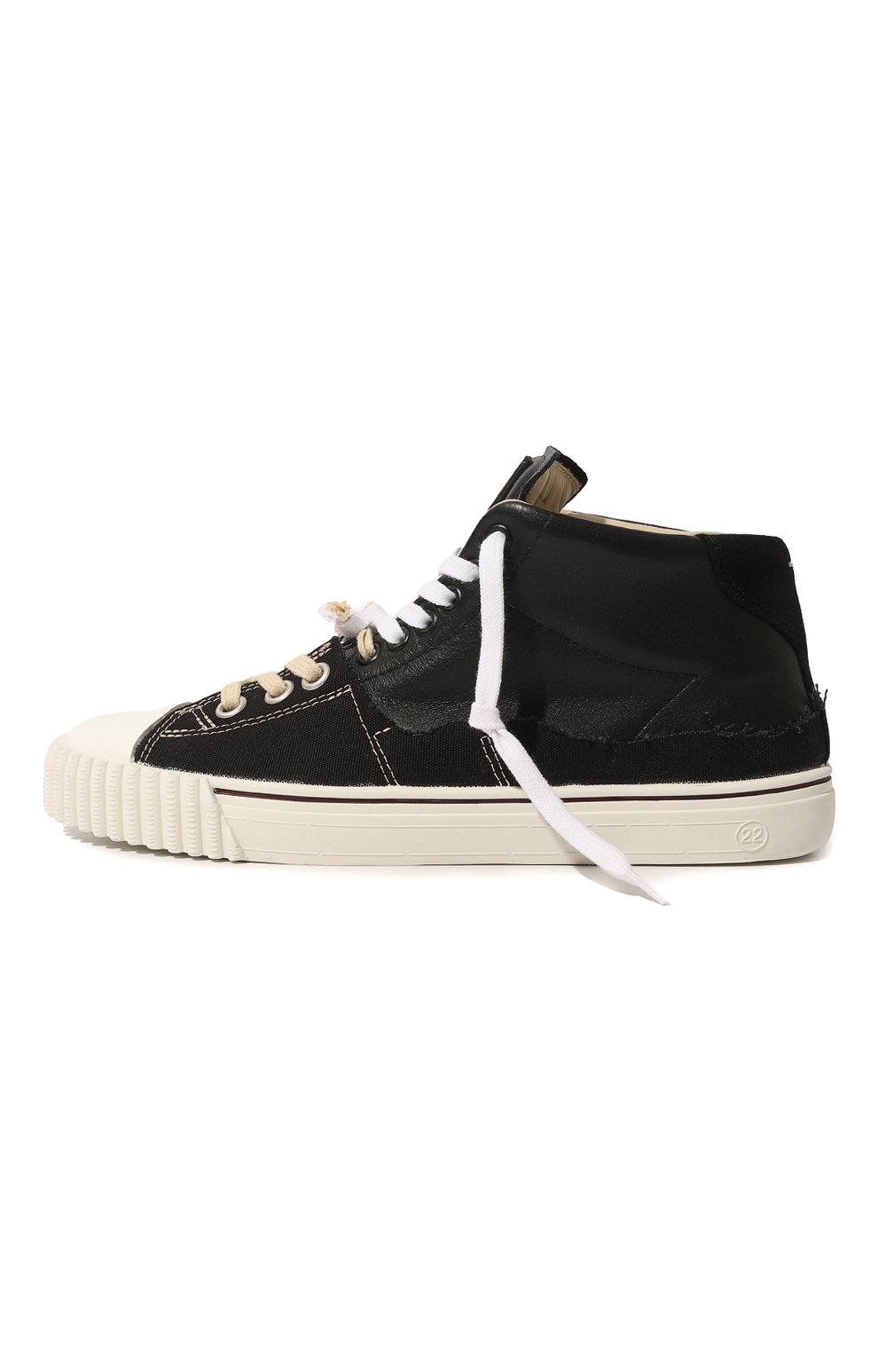 Комбинированные кеды MAISON MARGIELA, арт. S58WS0235/P5063, фото 4