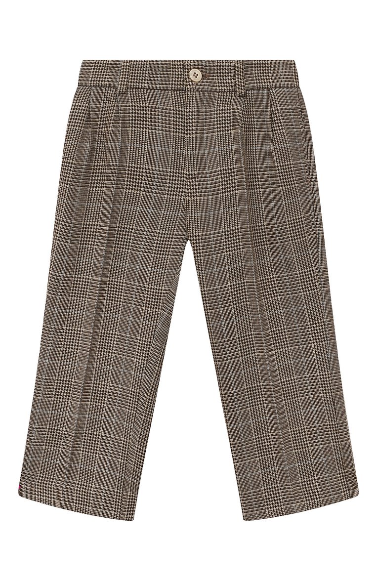Брюки из шерсти и льна GUCCI, арт. 599475 XWAGI, фото 1