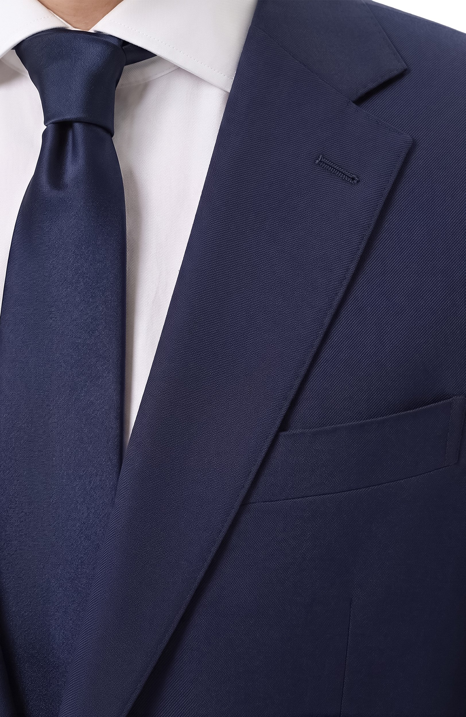 Костюм из шерсти викуньи KITON синего цвета по цене 2995000 руб., арт. UA81K06I61/VVIC, фото 6 Костюм из шерсти викуньи KITON, арт. UA81K06I61/VVIC, фото 6