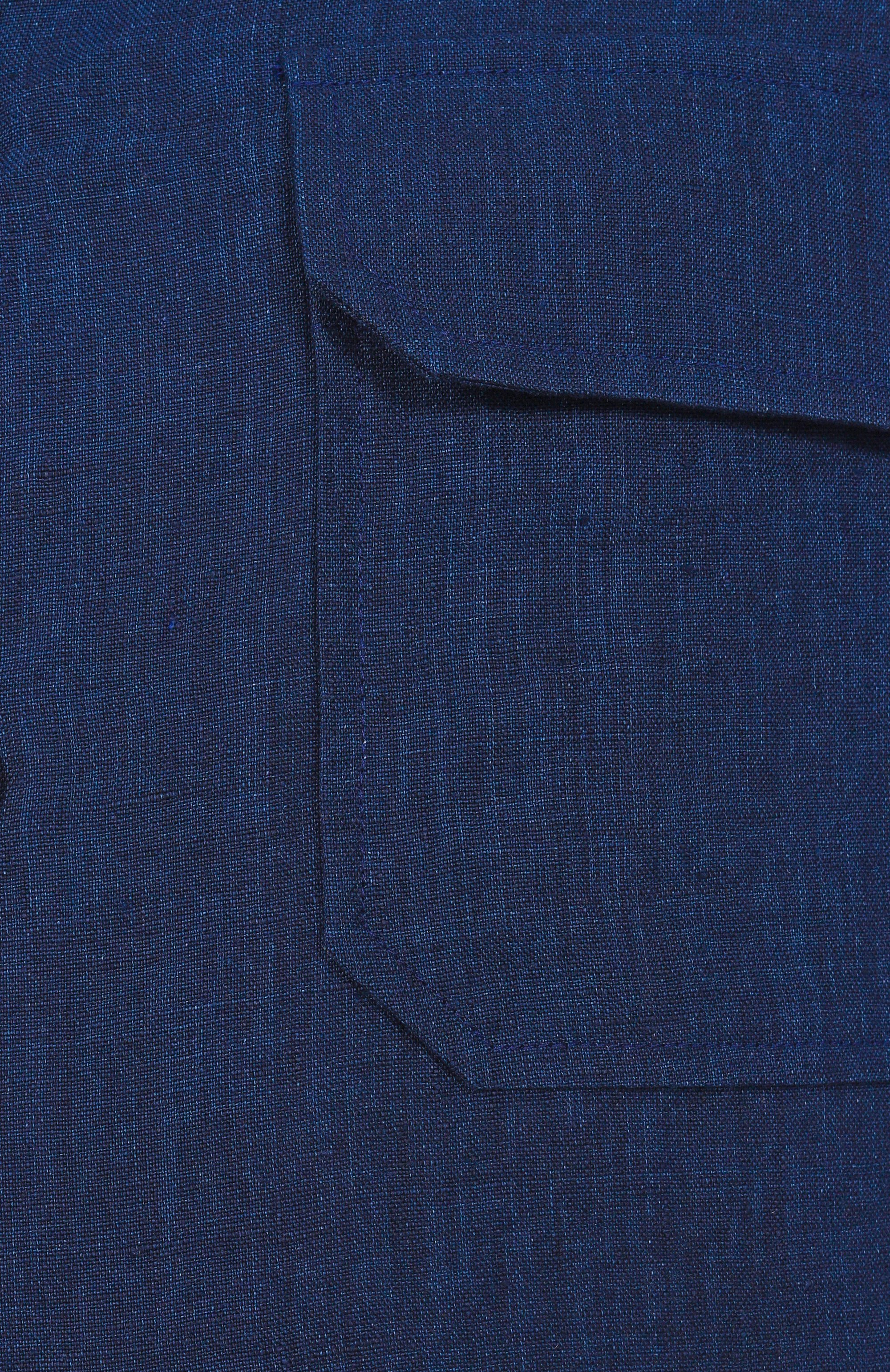 Льняная рубашка CAPOBIANCO, арт. 18M501.LL00., фото 6