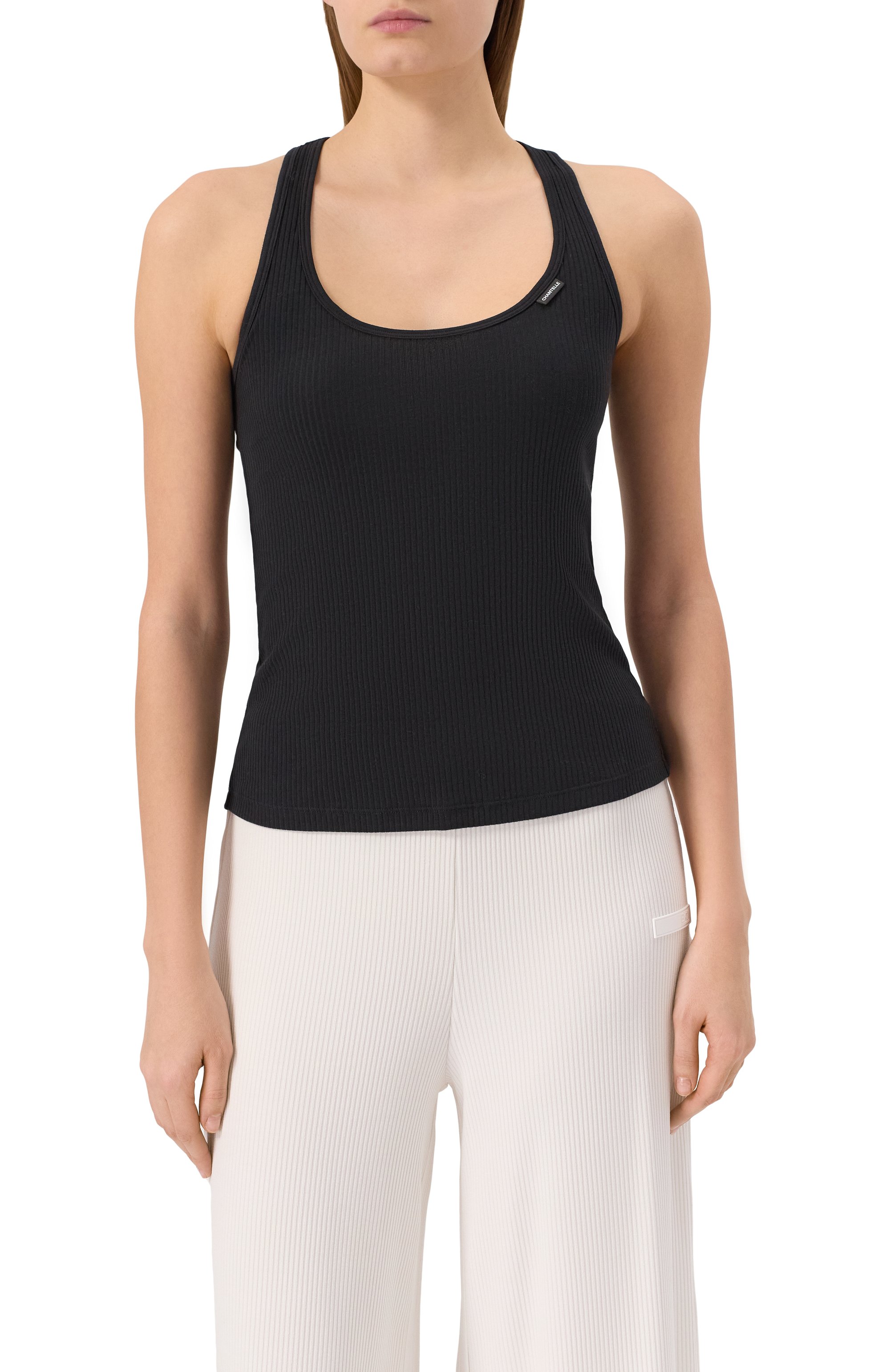 Хлопковая майка CHANTELLE, арт. C15P60., фото 3