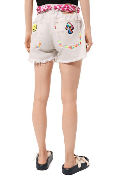 Джинсовые шорты MC2 SAINT BARTH, арт. STBW/ARIZ0NA/07578D, фото 4