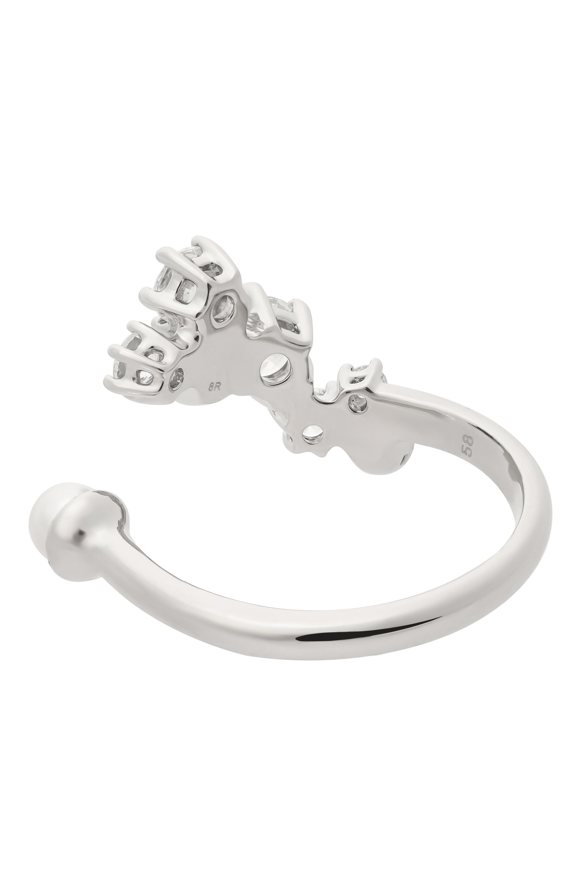 Кольцо constella SWAROVSKI серебряного цвета по цене 21400 руб., арт. 5705600, фото 3 Кольцо constella SWAROVSKI, арт. 5705600, фото 3