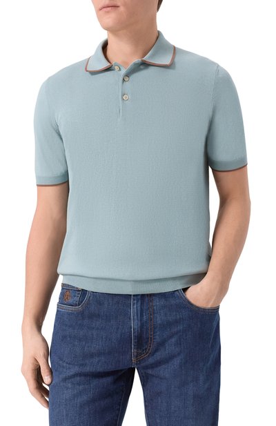 Хлопковое поло GRAN SASSO, арт. 57175/20613, фото 3