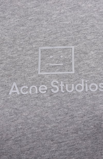 Хлопковая футб олка ACNE STUDIOS, арт. CL0073/W, фото 5